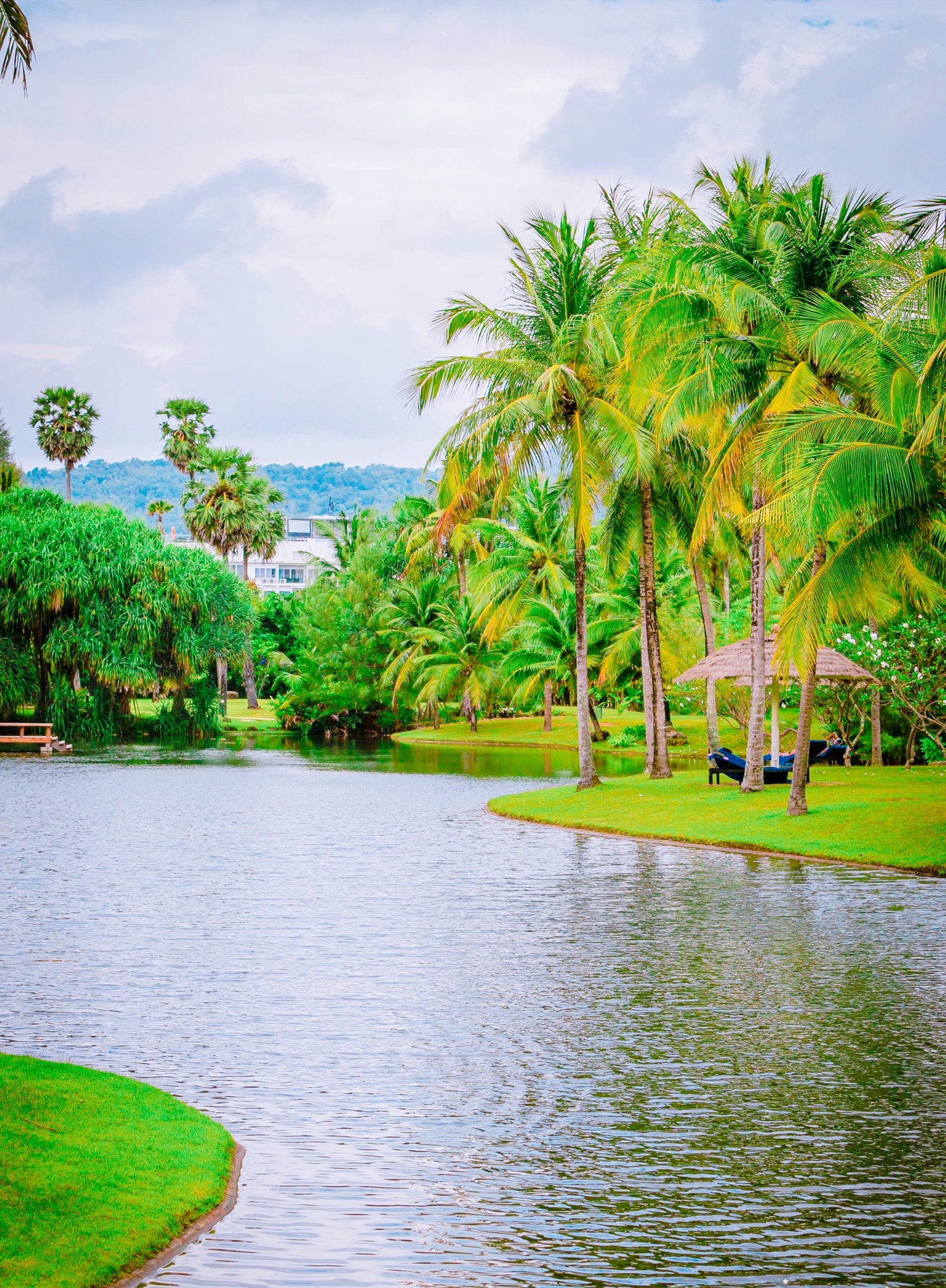 A picture Joyce took of a resort in Chiang Mai, Thailand